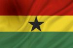 Vlag Ghana - 100x150cm Spun-Poly